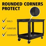 Rubbermaid 5th Wheel Wagon Truck with Casters