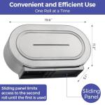 Stardrix Stainless Steel Jumbo Toilet Paper Dispenser
