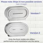 Stardrix Stainless Steel Jumbo Toilet Paper Dispenser