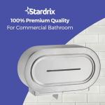 Stardrix Stainless Steel Jumbo Toilet Paper Dispenser