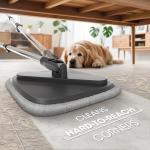 BOMIDI Spin Mop & Bucket with 4 Microfiber Pads