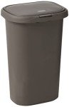 Rubbermaid 13-Gallon Gray Trash Can with Lid