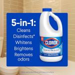Clorox Disinfecting Bleach, 43 oz Bottle