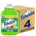 Fabuloso Multi-Purpose Cleaner, Fruit Scent, 4 Pack
