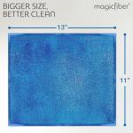 MagicFiber 12-Pack Microfiber Cleaning Cloths, 13"x13