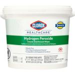 Clorox Healthcare Hydrogen Peroxide Disinfectant Wipes, 185 Count