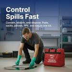 Industrial Spill Kit for Hazmat and Automotive Cleanup