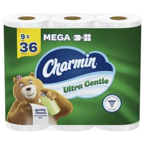 Charmin Ultra Gentle Toilet Paper - 9 Mega Rolls