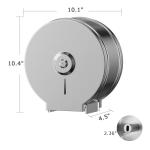 Stainless Steel Wall-Mount Paper Towel Dispenser