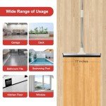 Tiumso 60" Heavy-Duty Floor Squeegee Broom