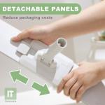 20" Commercial Microfiber Floor Mop System with Pads