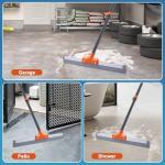 CLEANHOME Heavy Duty Rubber Floor Squeegee