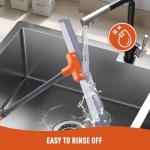 CLEANHOME Heavy Duty Rubber Floor Squeegee