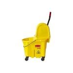 Rubbermaid 31-Quart Tandem Bucket and Wringer Combo
