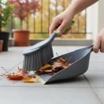 Handy Dustpan and Brush Set for Home Cleaning