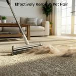 EHOMGUI Long Handle Squeegee Broom for Floors