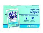 Extra Gentle Alcohol-Free Hand Wipes, 24 Singles