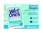 Extra Gentle Alcohol-Free Hand Wipes, 24 Singles