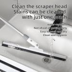 17" Squeegee Broom with 51" Aluminum Pole