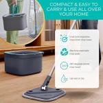True & Tidy Mop and Bucket Cleaning Set