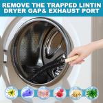 33-Piece Dryer Vent Cleaning Kit with Vacuum Attachments