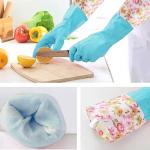 KINGFINGER Waterproof Dishwashing Gloves - 2 Pairs