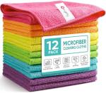 Orighty Microfiber Cleaning Cloths, 12 Pack