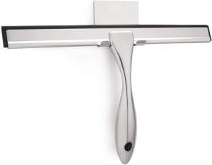 HIWARE Stainless Steel 10" Multi-Surface Shower Squeegee