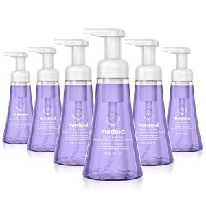 Method Foaming Hand Soap - French Lavender, 6 Pack