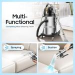 60L Commercial Carpet Cleaner with Heavy Duty Vacuum