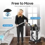 60L Commercial Carpet Cleaner with Heavy Duty Vacuum