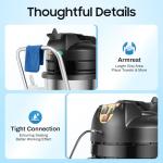 60L Commercial Carpet Cleaner with Heavy Duty Vacuum