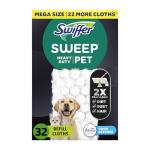 Swiffer Sweeper Heavy Duty Pet Cloth Refills - 32 Count