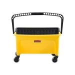 Rubbermaid Microfiber Mop Bucket with Press Wringer