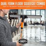 SWOPT 24” Floor Squeegee with Comfort Grip Handle