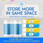 Nice 'N Clean Lemon Disinfecting Surface Wipes, 304ct