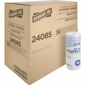 Genuine Joe Perforated Paper Towels, 85 Sheets