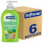 Softsoap Antibacterial Hand Soap - Sparkling Pear, 6 Pack