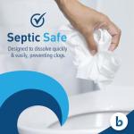 Boardwalk 2-Ply Septic Safe Toilet Tissue, White