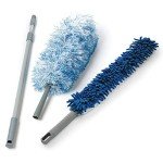 O-Cedar Dual-Action Microfiber Duster Set with Handle