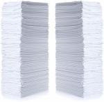 Simpli-Magic White Cotton Shop Towels, 150 Count