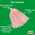 Libman Wonder Mop Replacement Pads - 3 Pack