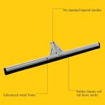 Rubbermaid Heavy-Duty Dual Squeegee for Floors