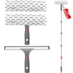 Professional Long Squeegee with Microfiber Pads