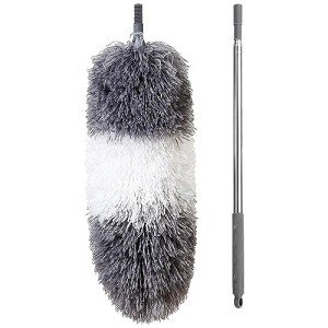 Extendable Microfiber Feather Duster for Easy Cleaning