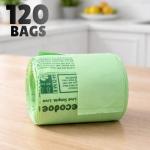 ECOBEWUS 1.6 Gallon Compostable Trash Bags (120 ct.)