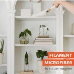 Full Circle Washable Microfiber Duster with Replaceable Head