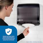 San Jamar Ultrafold Black Towel Dispenser