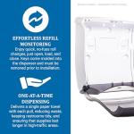 San Jamar Ultrafold Black Towel Dispenser