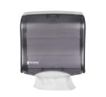 San Jamar Ultrafold Black Towel Dispenser